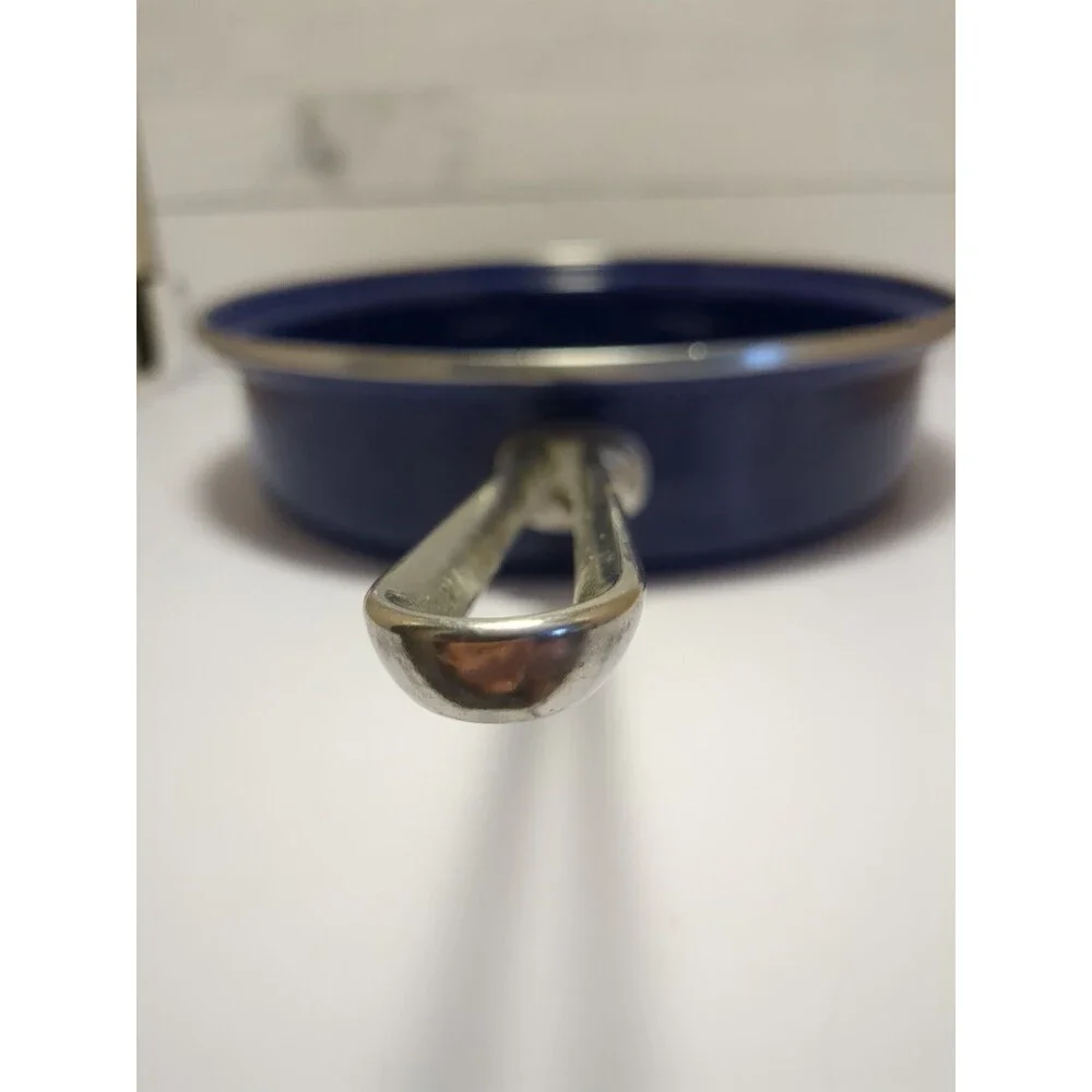 Vintage Chantal Cobalt Blue Enamel Steel 11.25